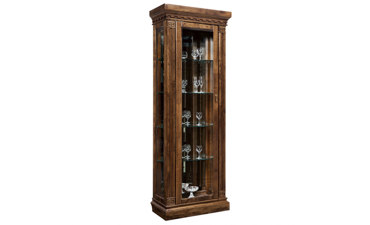 Шкаф  с витриной (правый) ГМ 5801
