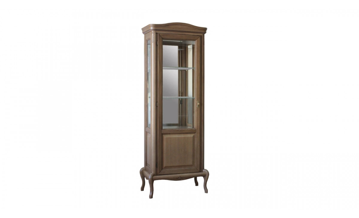 Шкаф с витриной Монако ММ-410-01