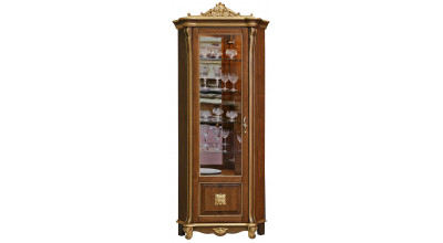 Шкаф с витриной «Алези Люкс» П1.349.0.13-01 (П350.13-01л)