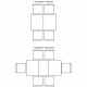 Стол обеденный «Альт» П4.490.4.06 (П285.06)
